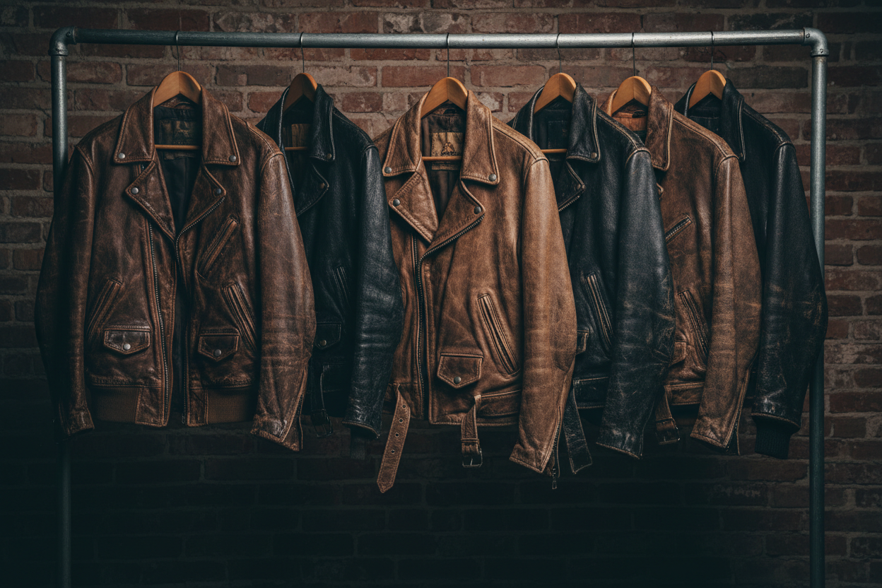  vintage leather jackets 